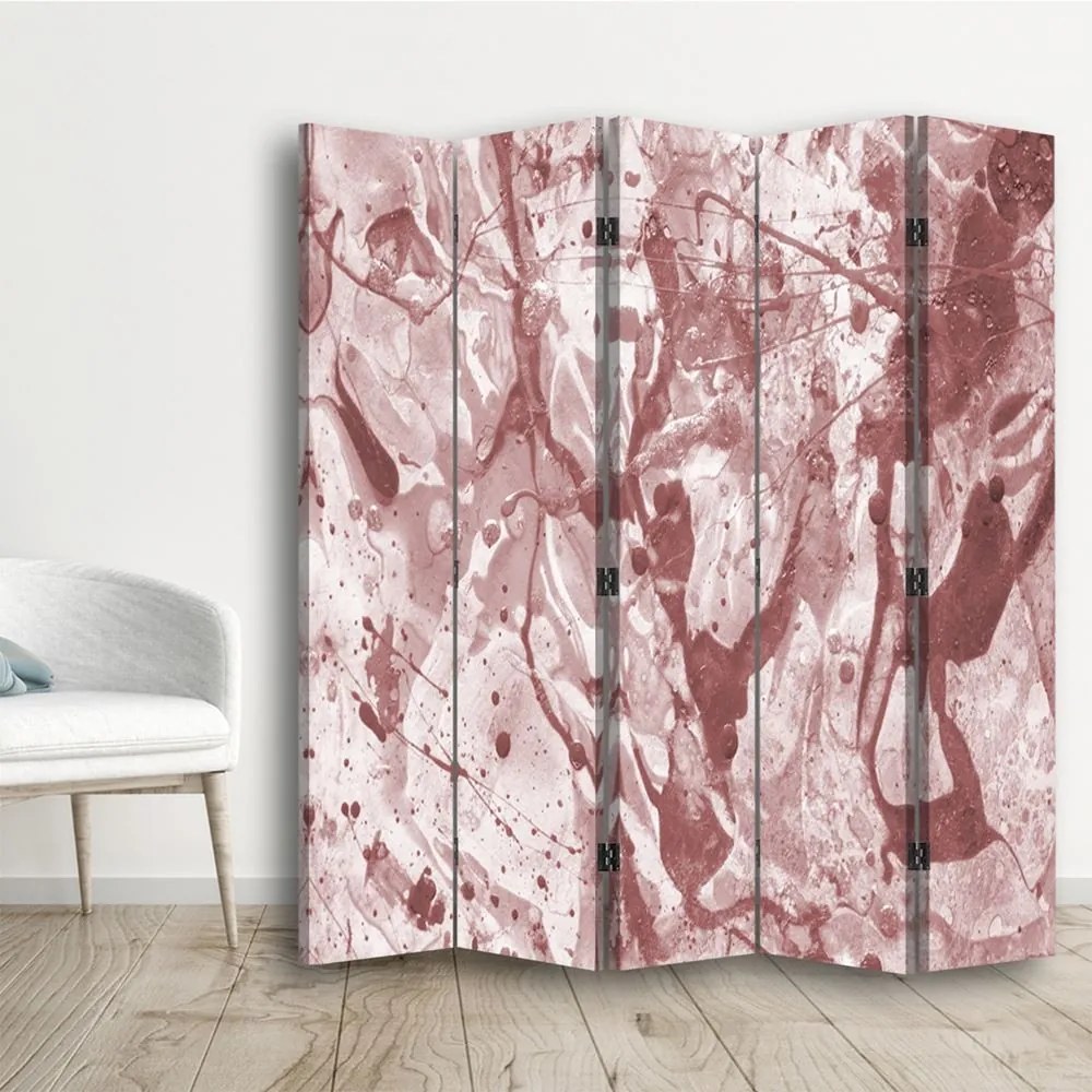 Gario Paraván Kiömlött festék Méret: 180 x 170 cm, Kivitelezés: Klasszikus paraván