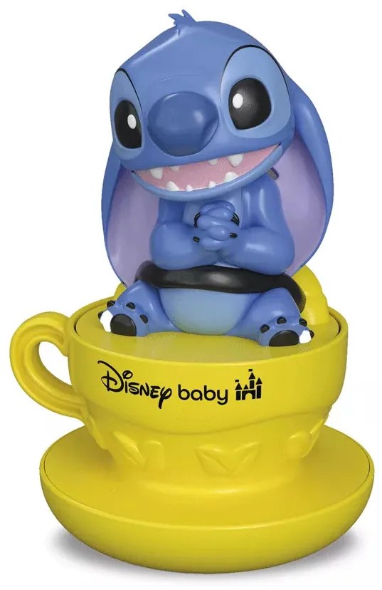 Disney Lilo és Stitch, A csillagkutya Toothy pörgethető figura teáscsészén Clementoni