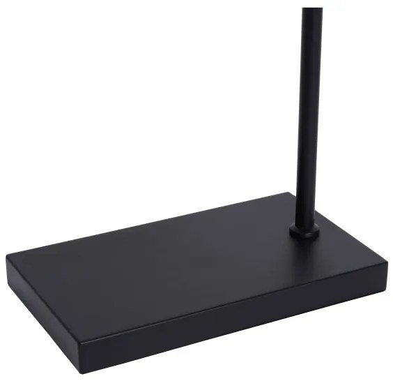 Lucide 21721/01/30 - Állólámpa LEANNE 1xE27/40W/230V fekete