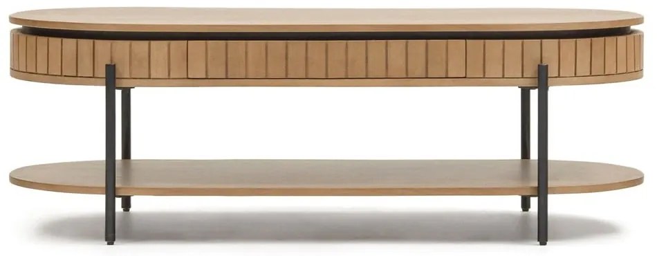 Mangófa dohányzóasztal 130x65 cm Licia - Kave Home