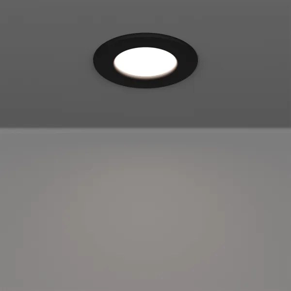Eglo 901425 - 3 darabos RGBW LED szett St.ko.pod.sv. FUEVA-Z, LED 2,8 W, 230 V, 8,8 cm, IP44, fekete