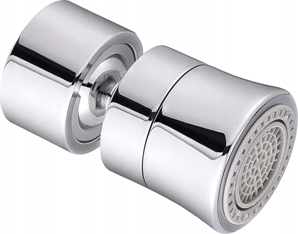 360°-BAN Forgatható Csaptelep Aerátor Króm Bevonatú Hosszabbító