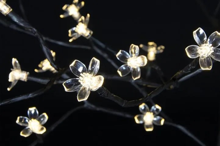 NEXOS Dekoratív fa 150 cm 96 LED meleg fehér