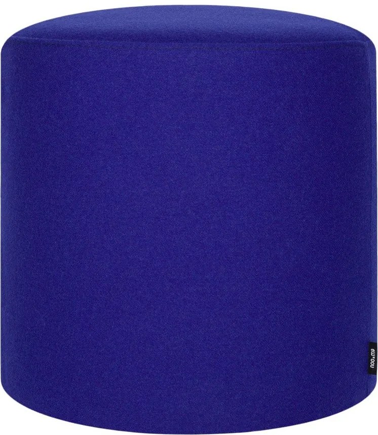 Kék gyapjú puff Folk – noo.ma