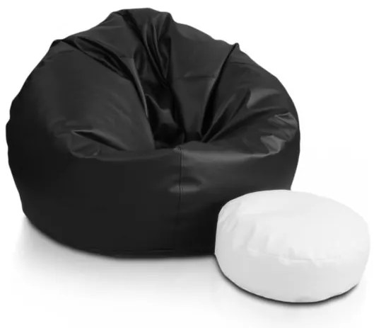 Babzsák Sakwa L eco-bőr TiaHome - Fehér