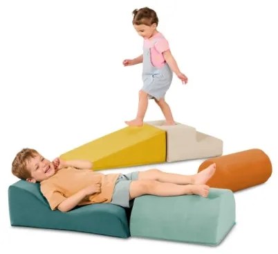 B-Toys - Gyermek habblokkok MAXI WONDERSHAPES 5 db