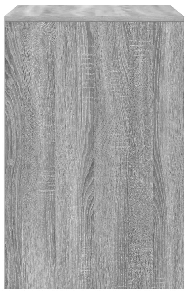Íróasztal Szürke sonoma Forgácslap 60 x 50 x 76 cm Egyszerű