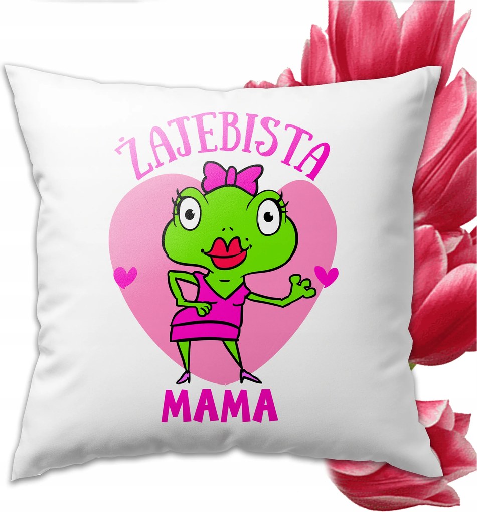 Nyomott Mintás Párna Békás Anya Szuper Nyomott Mintás Párna Anyák Napjára