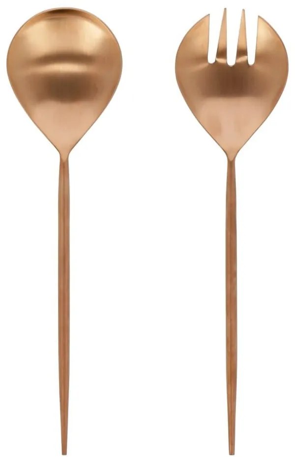 Rozsdamentes acél salátaszedő 2 db-os Kelda – Kave Home