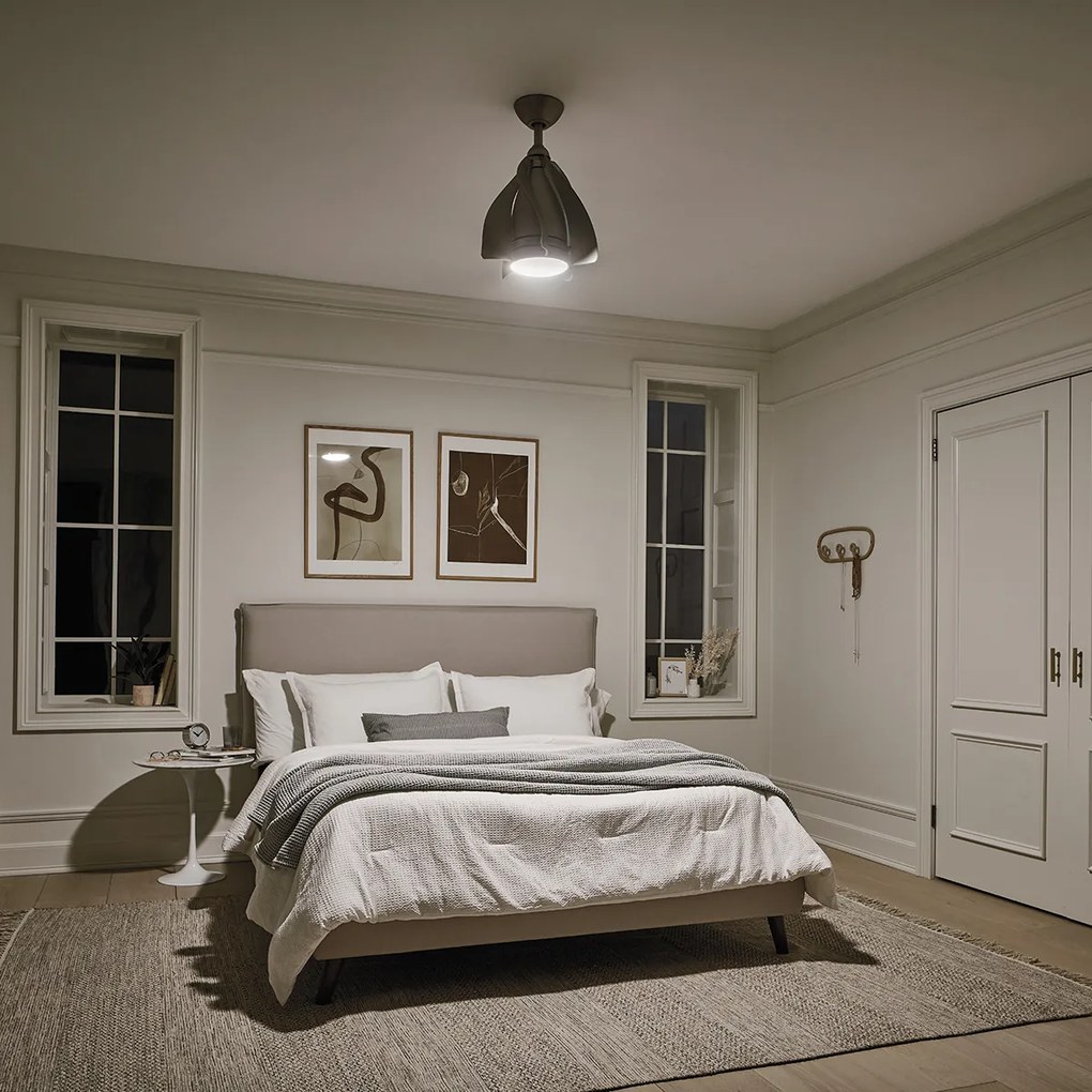 Kichler modern mennyezeti ventilátor terna nikkel pezsgő elsklf-terna-15-bn