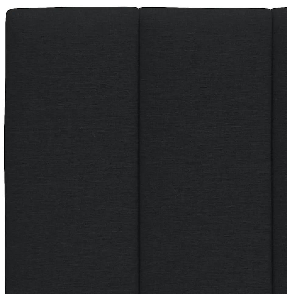 fekete szövet fejtámla párna Hanko 80 cm