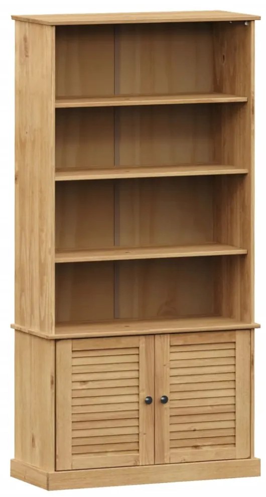 VIGO tömör fenyőfa könyvespolc 85x35x170 cm