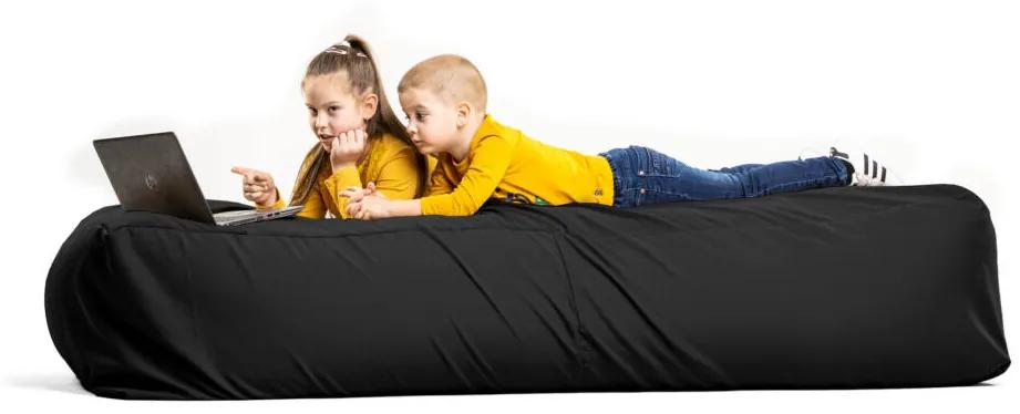 Fekete Komfort babzsák ágy