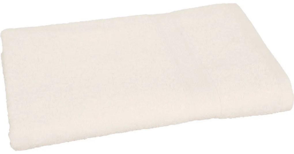 CLARYSSE ELEGANCE törölköző 70x140 cm krémszínű, 100% pamut