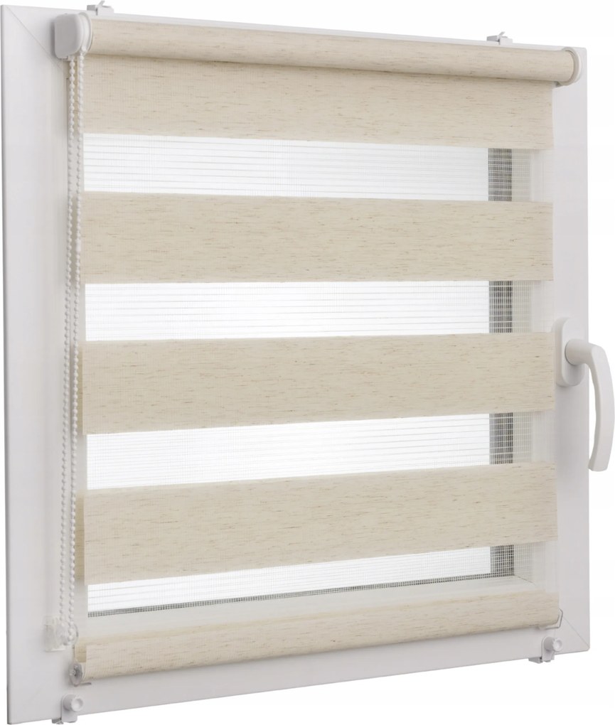 Nappal és Éjszakai Roló, Balkon Ajtóra, Egyedi Méret: 84x230 CM Márvány Mintás