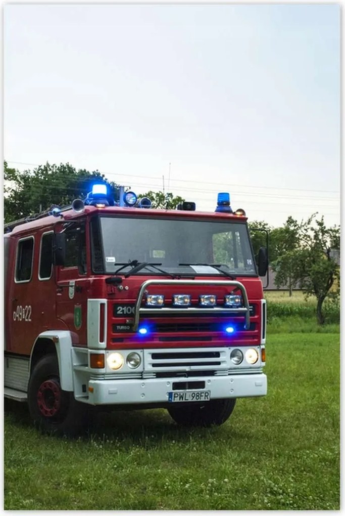 Poszterek 60x90 Tűzoltóautó