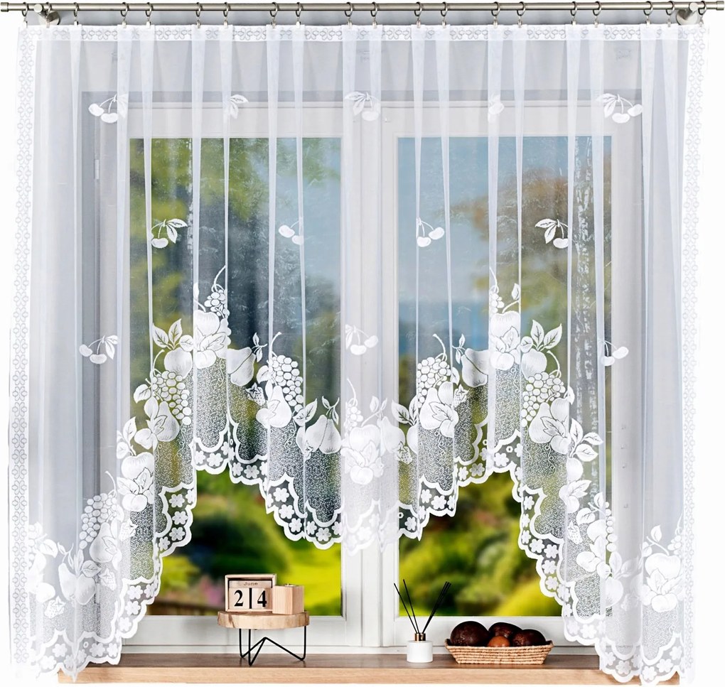 Penelope Jacquard függöny 400x160cm méret (kész) bevágással