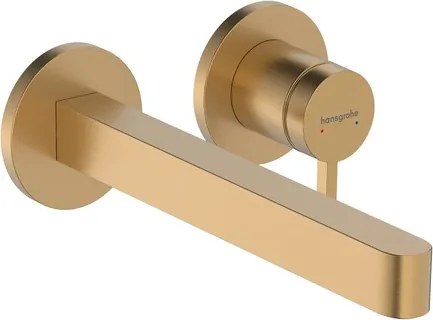 Hansgrohe Finoris mosdó csaptelep vakolat alatti rész nélkül csiszolt bronz 76050140