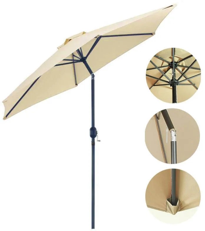 Dönthető, nagy méretű napernyő