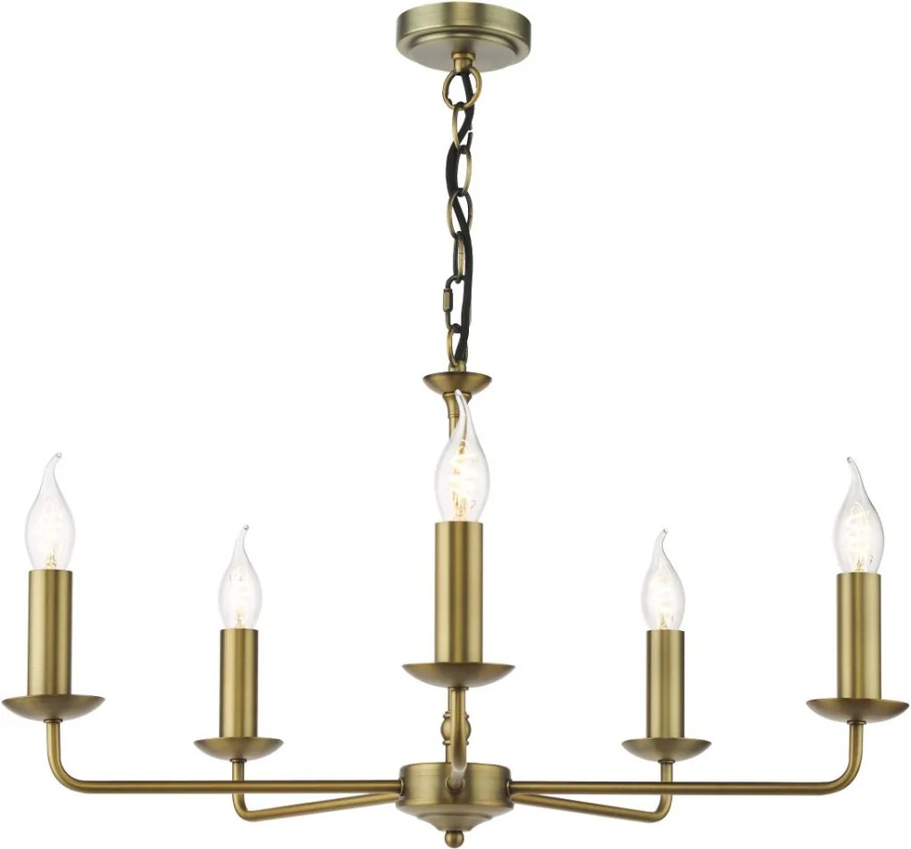 Dar Lighting Favian FAV0563 Csillár 5x40w/E14