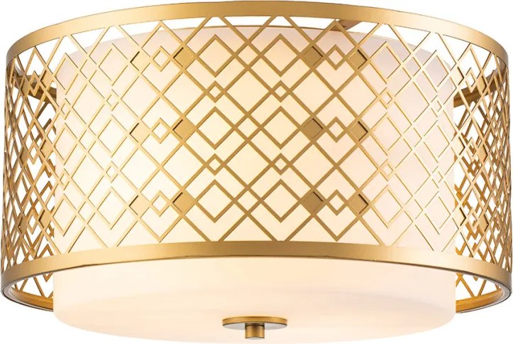 Elstead Lighting Ziggy ZIGGY-F-M-LG Süllyesztett mennyezeti lámpa 2x60 W/E27