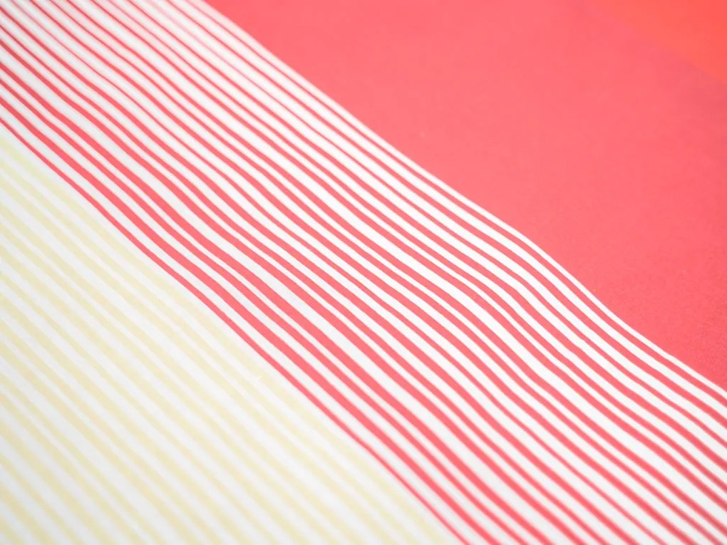 Renforcé pamut ágynemű IMARA piros Ágyneműhuzat mérete: 2 db 80 x 80 cm | 200 x 220 cm