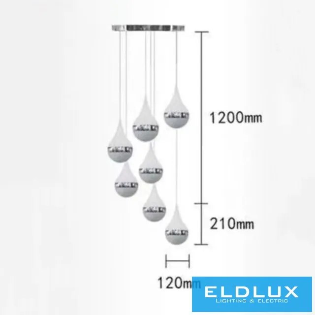 ELDLUX LP-18AN Modern Led Függesztett Lámpa IP20