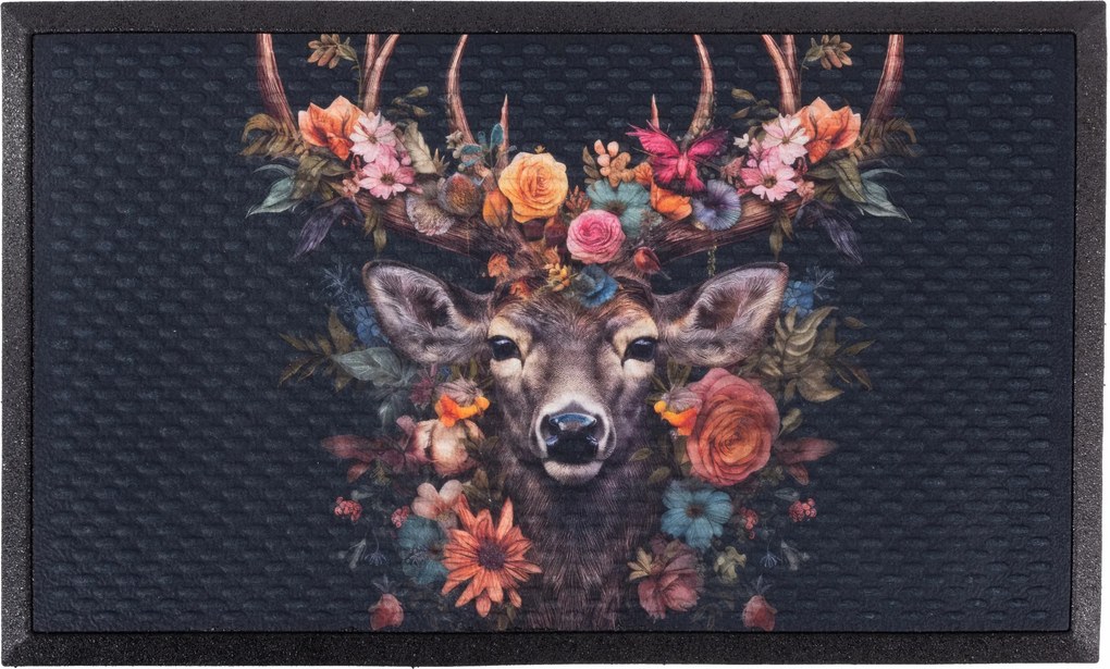 Lábtörlő Bejárati Ajtó Gumi Cipőszőnyeg Dekoratív Minta 45x75