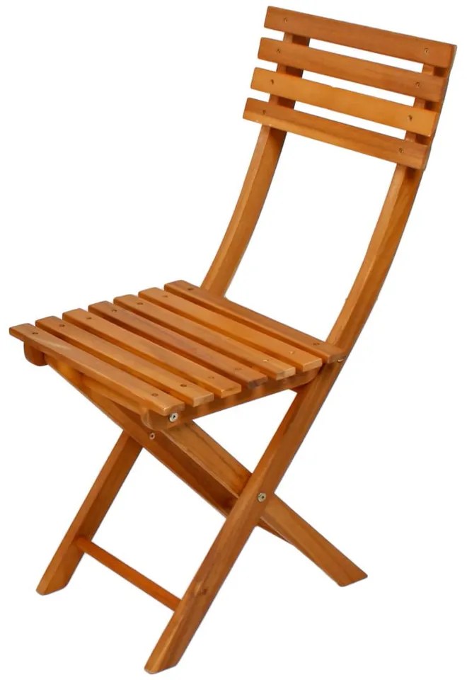 Natúr színű tömörfa kerti szék Alameda – Garden Pleasure