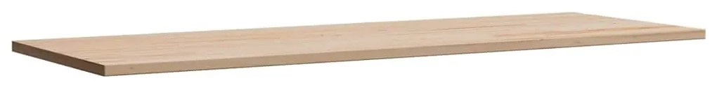 tömör fenyőfa téglalap alakú asztallap 110 x 40 x 1,7 cm