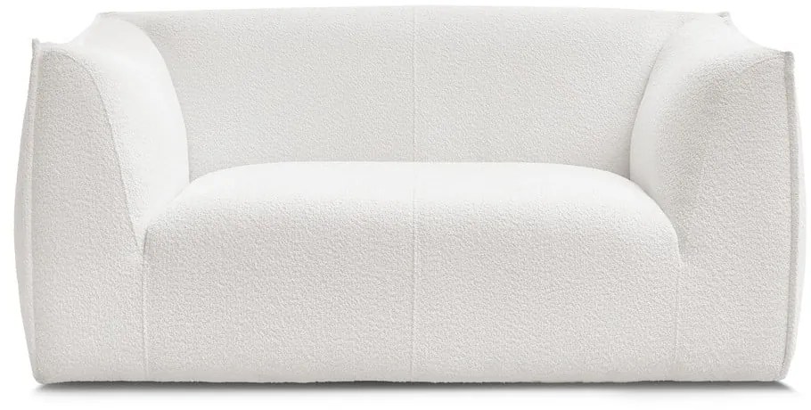 Fehér buklé kanapé 170 cm Giorgia – Bobochic Paris