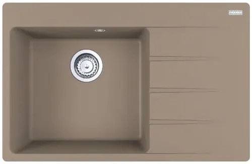 Mosogató Franke Centro CNG 611-78 TL/2 Kashmir, lefolyó a jobb oldalon 114.0637.515