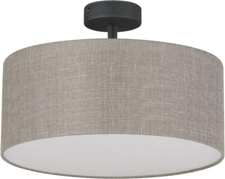 TK LIGHTING 6247 RONDO Ernyős Mennyezeti Lámpa Bézs, Fekete E27 IP20