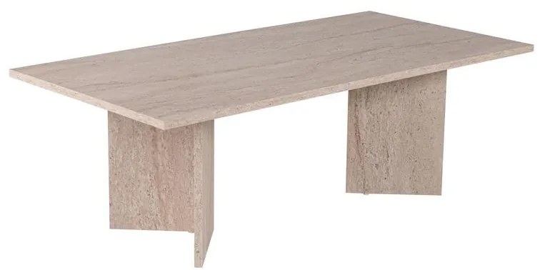 Dohányzóasztal Sabin - Travertine