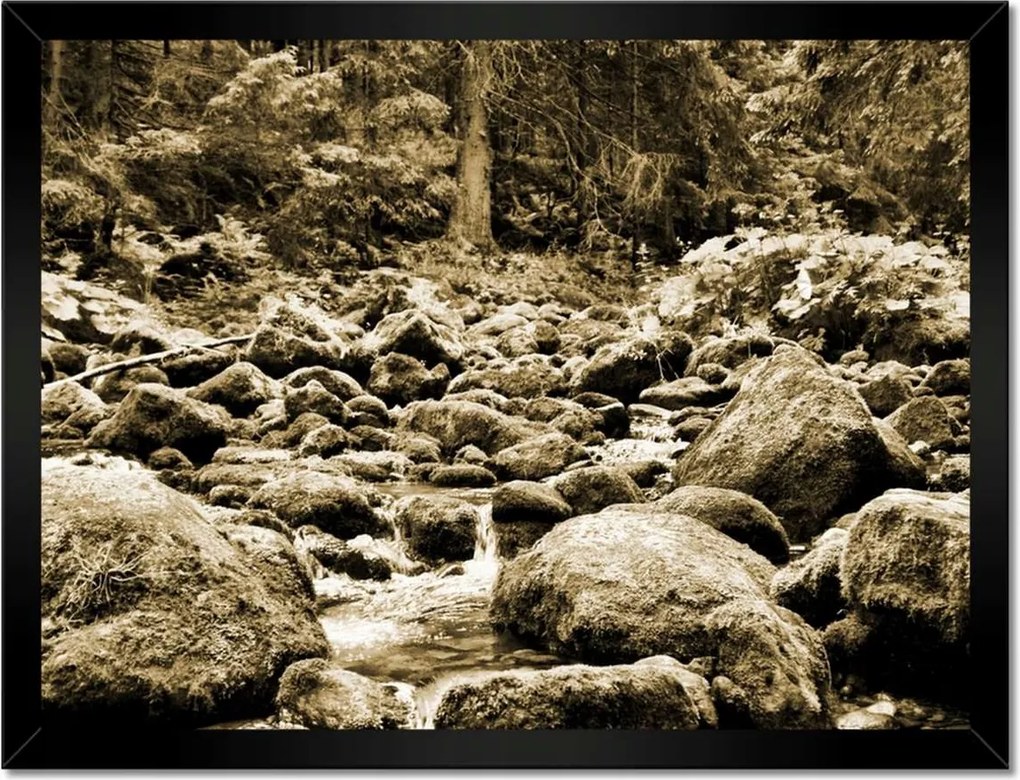 Poszterek keretben 40x30 Tátra Lengyel hegyek Kilátás