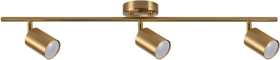 LED RGBW dimmelhető spotlámpa GOLDI 3xGU10/6W/230V arany