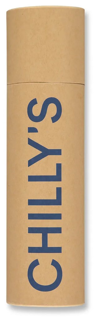 Chilly's Bottles termosz – teljesen kék – matt, 750 ml, Original kiadás