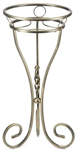 Virágállvány 60x28 cm arany