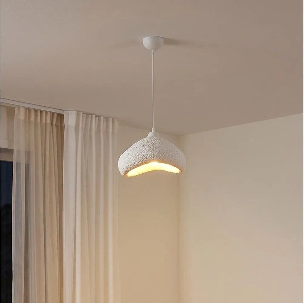 Brilagi - WABI SABI kábeles függőlámpa, 1xE27/40W/230V, Ø 30 cm, fehér
