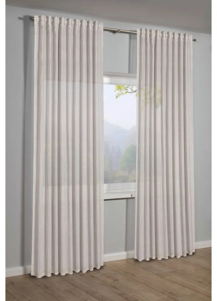 Bézs függöny 135x245 cm Etamine – Sehlbach