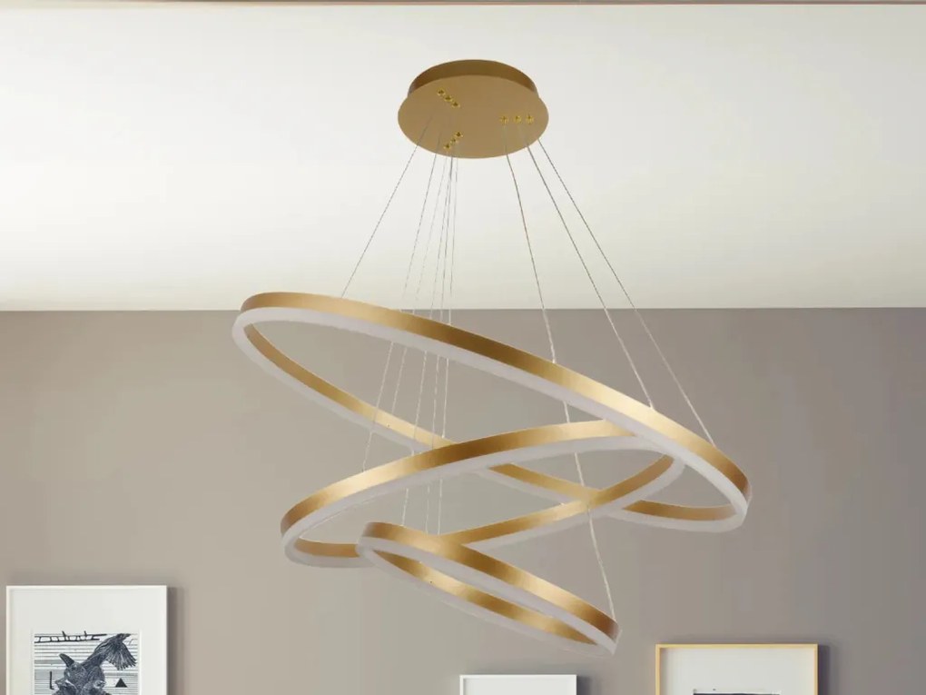 NEDES J4313-G Modern Led Függesztett Lámpa IP20