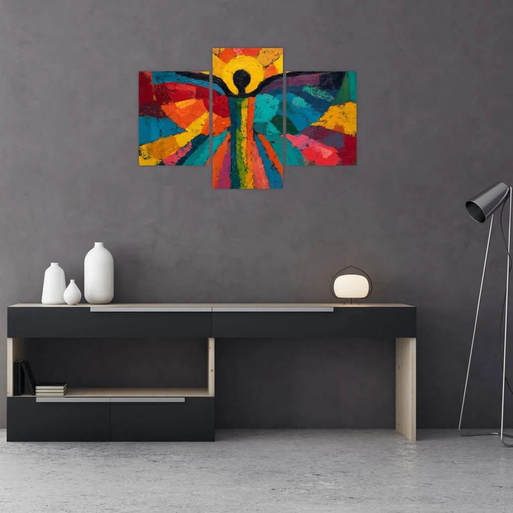 Kép - Festett angyal (90x60 cm)