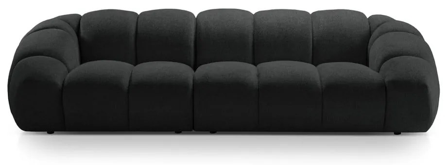 Fekete kanapé 294 cm Diana – Micadoni