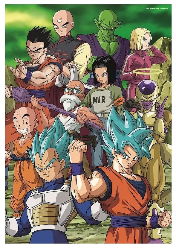 Dragon Ball Universe 7 Team 104 db-os puzzle Clementoni