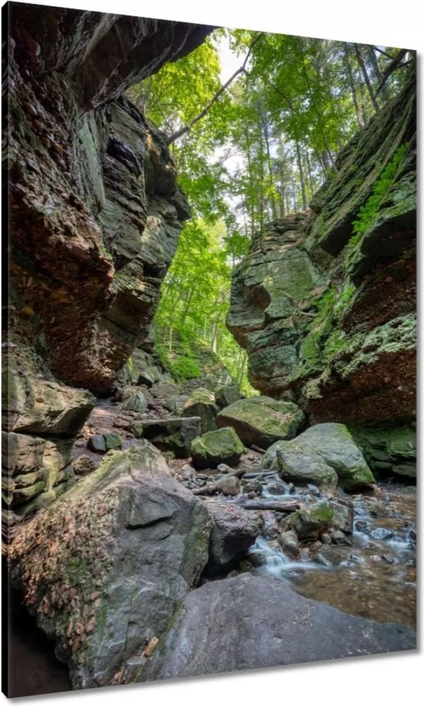 Vászonkép 70x100 Hegyek Kövek Sziklák