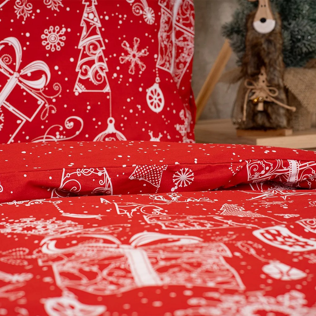 4Home Gift pamut ágyneműhuzat, 140 x 220 cm, 70 x 90 cm