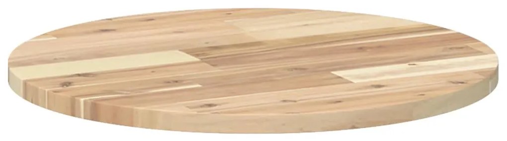 kerek tömör akácfa asztallap Ø50 x 2 cm