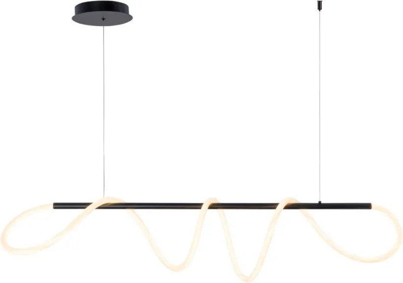 ZUMA LINE 20006PM-BK BALBO Modern Led Függesztett Lámpa Fekete LED IP20