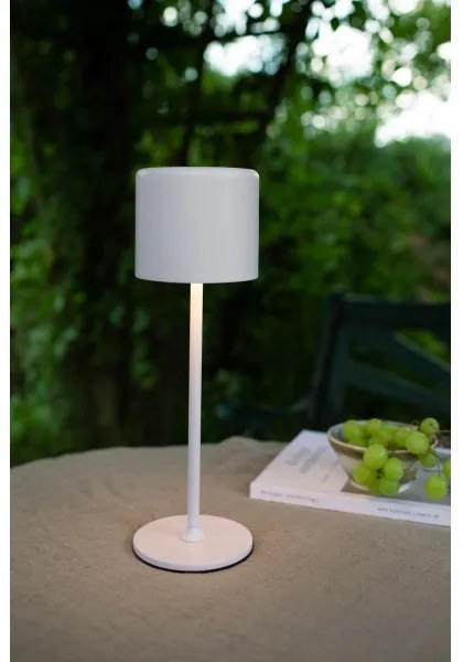 Markslöjd 108658 - LED Dimmelhető újratölthető lámpa FILO LED/2W/5V IP44 30 cm fehér