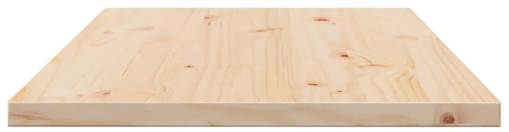 4 db tömör fenyőfa téglalap alakú asztallap 100 x 50 x 2,5 cm